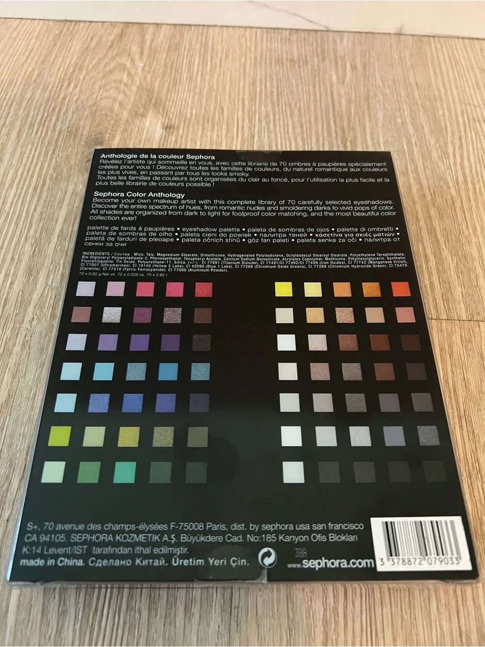 New Sephora Anthology Eyeshadow Palette